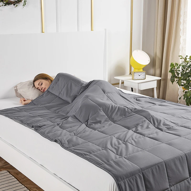 OMYSTYLE Cooling Weighted Blanket Cover 60x80InchesQueen Size Weighted