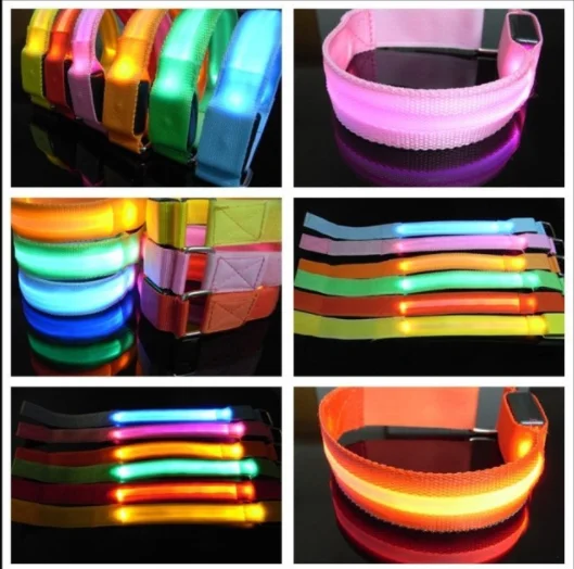 Clearance 1PCS Running Light Sport USB LED Wristbands Adjustable Glowing Bracelets for Runners Joggers Cyclists Riding Safety Bike Bicycle 3 Clearance 1PCS Running Light Sport USB LED Wristbands Adjustable Glowing Bracelets for Runners Joggers Cyclists Riding Safety Bike Bicycle 3