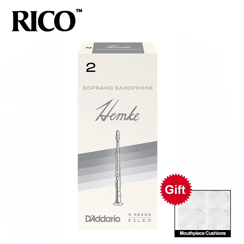 RICO Hemke Soprano Sax трости сопрано Сила 2 5 # 3 коробка из 5|rico reeds|reed boxbox shipping |