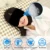 USB Steam Sleeping Eye Mask Shading Mask For Sleep Soft Регулируемый Контроль Температуры Электрическая Нагретая Маска для глаз для облегчения глаз