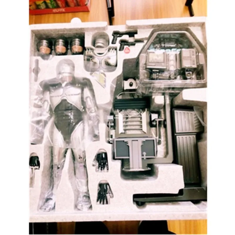 1" MMS203 статуя RoboCop бюст механическое кресло полная длина портрет ED209 Mecha 1/6 масштаб GK фигурка игрушка коробка 35 см V1185