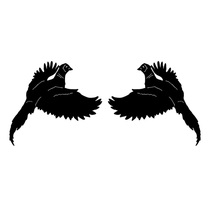

Creative Pheasant Bird Car Sticker Accessories Decal Decoration Car Window Windshield Motorcycle Laptop PVC 16cm X 14cm