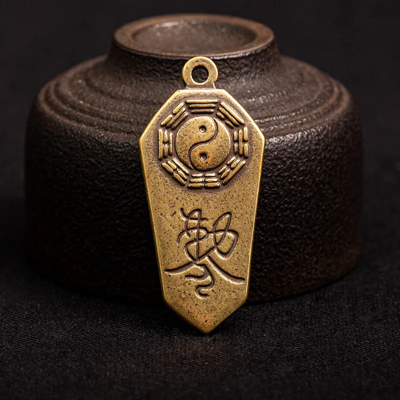 brass tag pendant chinese style (4)