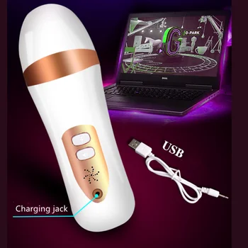 Male Vibrator Masturbator Silicone Electric Artificial Realistic Vagina Automatic Man Masturbation Sextoy Vagina Pussy Real Size 3