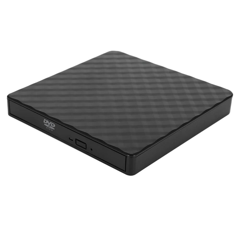 Оптический привод ASHATA USB3 0 внешний оптический для компьютера черный DVD ноутбука