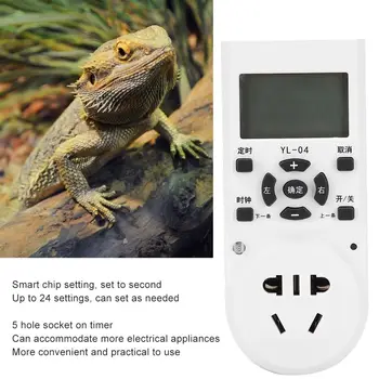 

ABS Plastic Watering Timer Spray System Timer Automatic Spraying Electronic Timing Socket AU Plug 220V