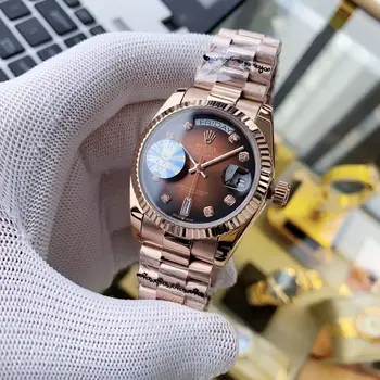 

Rolex- Datelog Series Ladies Men's Automatic Mechanical Watch Stainless Steel Waterproof Casual Watch Gift 2250