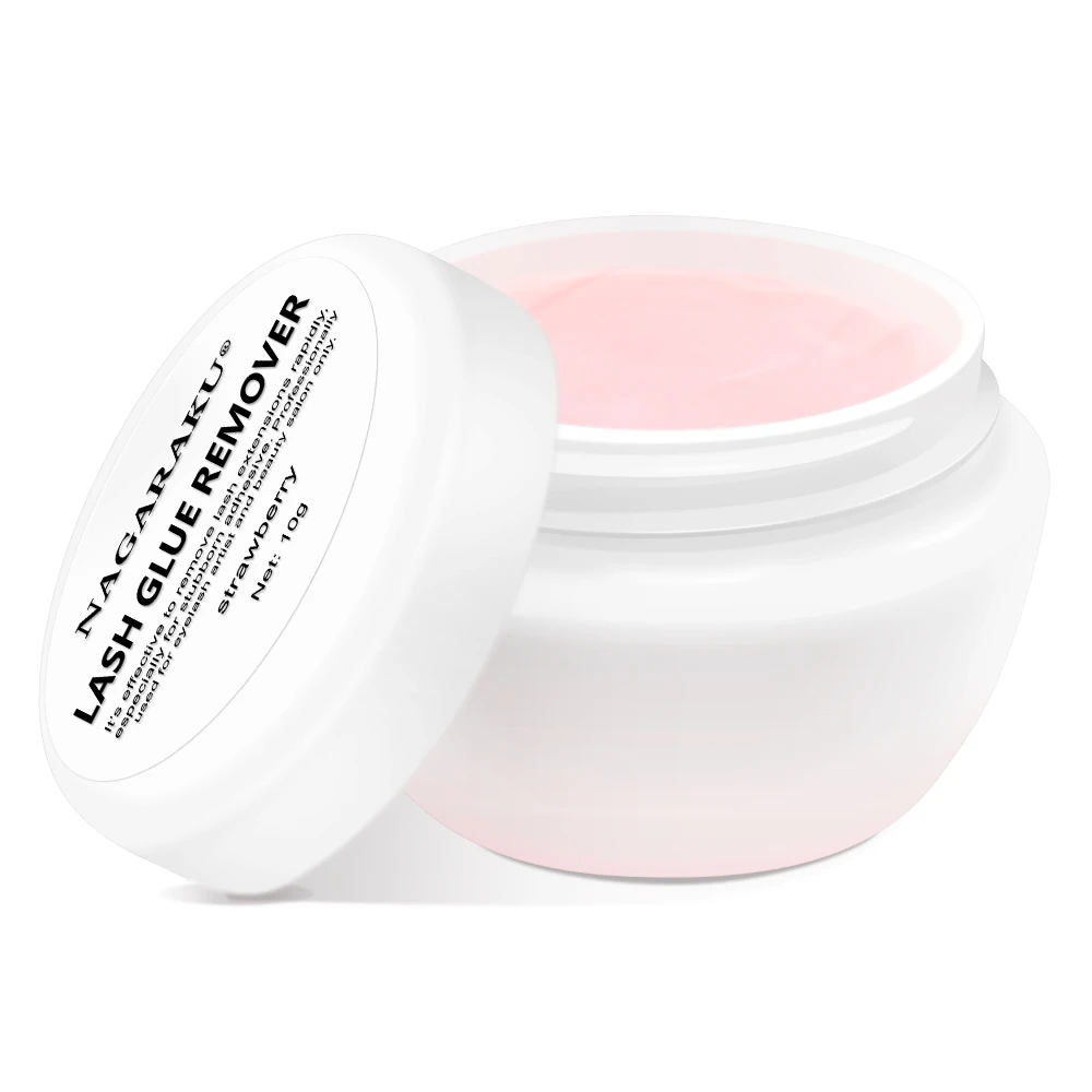 NAGARAKU 5g Fast and Safe Eyelashes Glue Remover Eyelash Extension Remover Non irritating Makeup Tool Eyelash Glue Remover Eyelash Glue Remover Cream Eyelash Glue Balm