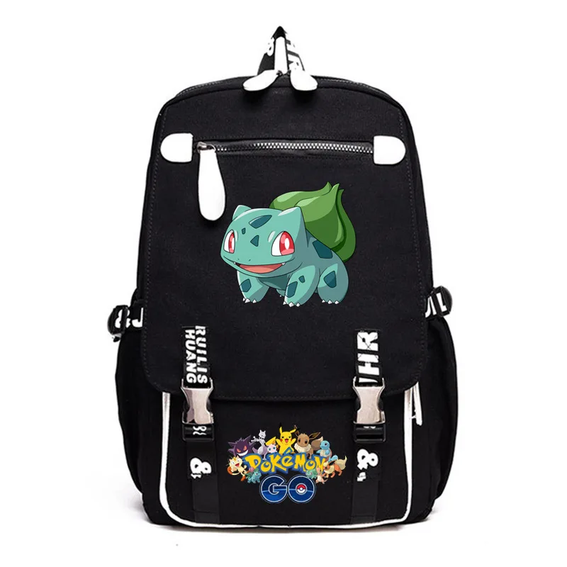 Squirtle Аниме Пикачу чармандер, генгар, Haunter, рюкзак для мальчиков и девочек, портфели для подростков сумка для ноутбука сумки Для мужчин, рюкзак для путешествий - Цвет: 5 HL