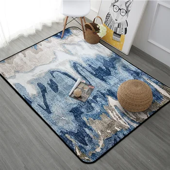 

Modern Abstract Art Carpets For Living Room Design Home Decor Bedroom Studyroom Soft Thick Carpet Coffee Table Floor Mat Rug