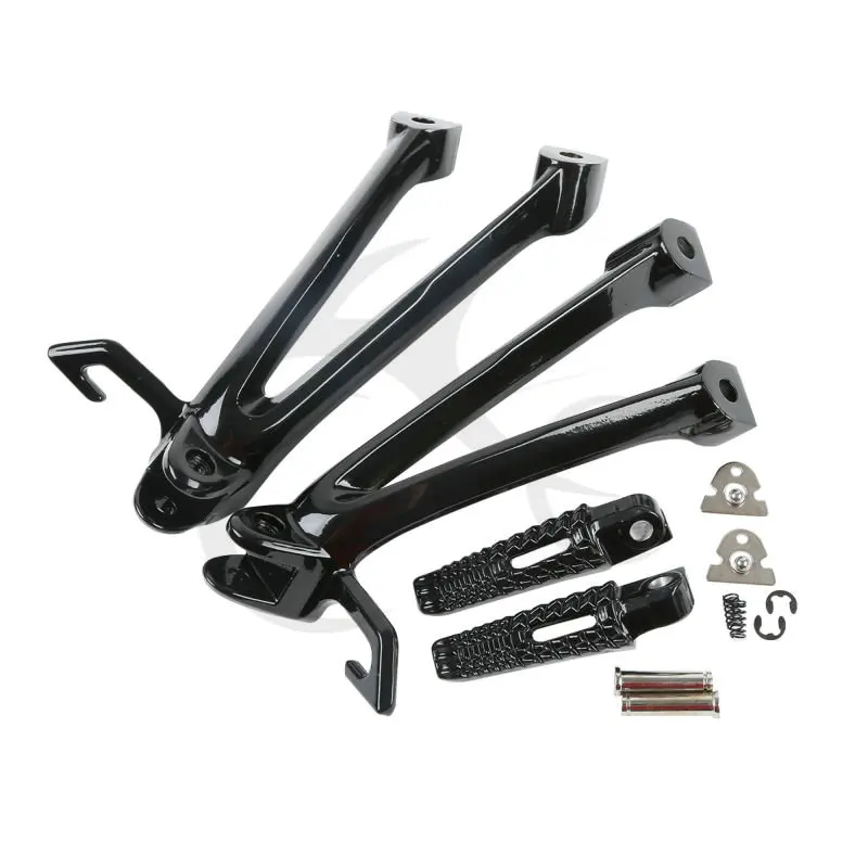 motorcycle rear footrests foot pegs For Suzuki GSXR GSX-R 600 750 2006-2007 K6 K7