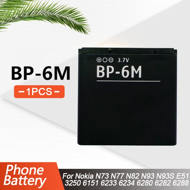 Nokia Bp 6m Battery Original | Replacement Phone Battery | Battery Phone Nokia  Bp 6m - Rechargeable Batteries - Aliexpress