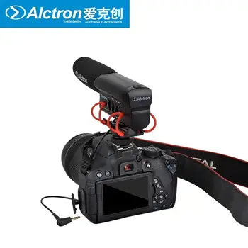 

Alctron VM-5 shooting camera microphone used in interview
