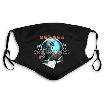 

KANSAS ANTHOLOGY BLACK PROGRESSIVE ART HARD ROCK JOURNEY ASIA STYX Men Brand Printed Men's Women's Mouth Mask Filter