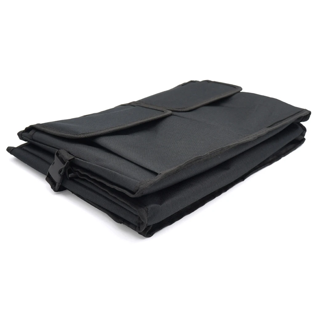 Car Trunk Organizer Collapsible Cargo Storage Box Oxford Waterproof Folding Container Auto Stowing Tidying Interior Holder