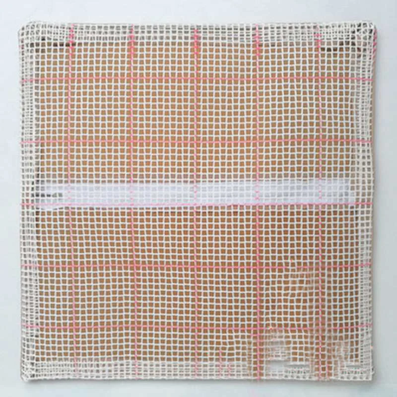 Мультяшный медведь защелка крючок ковер холст вязаная подушка вышивка вязание