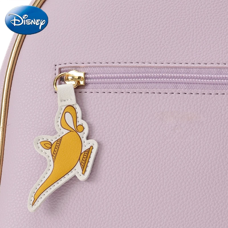 Disney качество Aladdin мультфильм женская сумка Дети Девушки Дамы Повседневная мода PU водонепроницаемый путешествия плюшевый рюкзак косметика