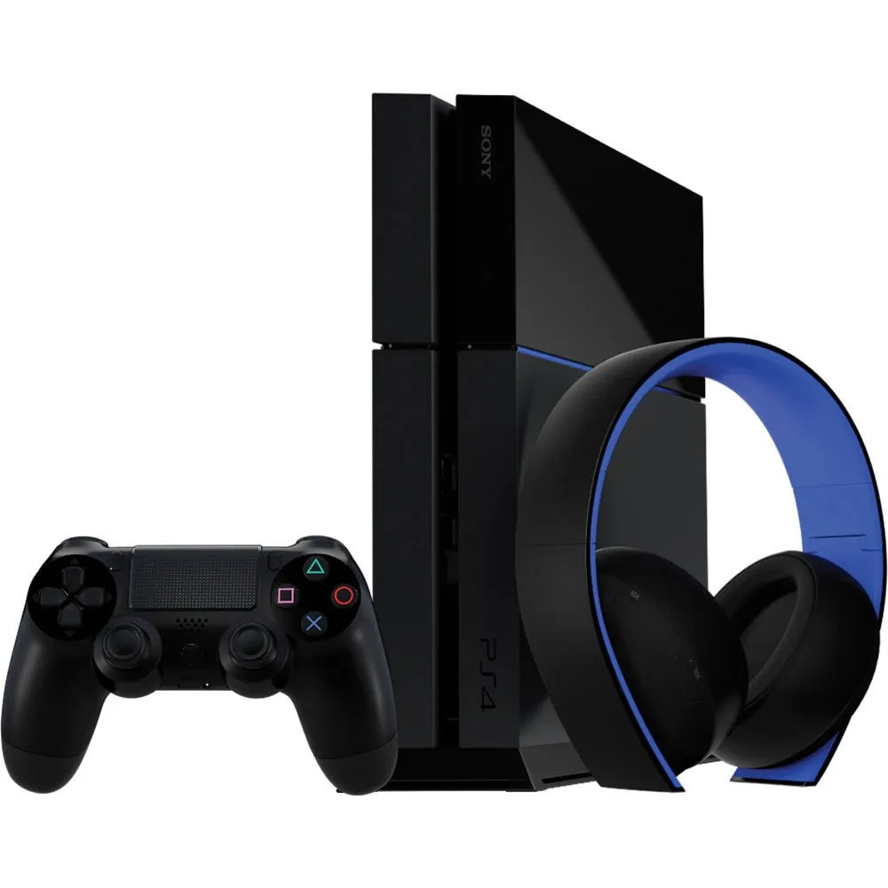 

PS4 2.4G Wireless Bluetooth Headphones PS Vita Headset Game Headphones 7.1 Sound Track Foldable Extendable
