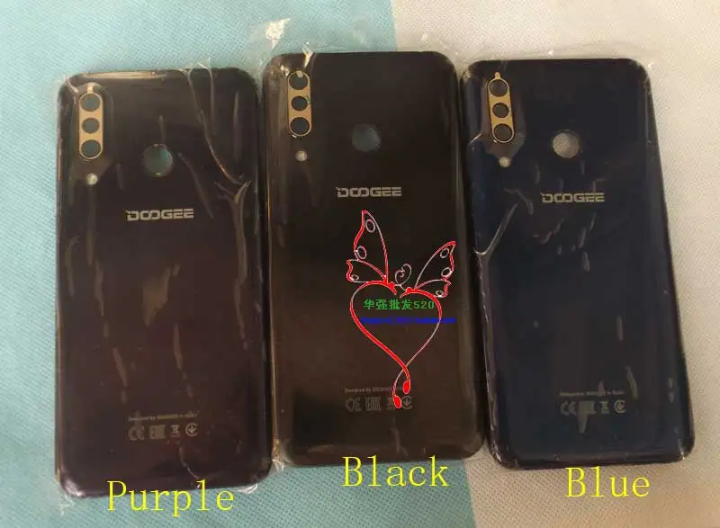 Doogee N20 Батарея крышка чехол с отводом тепла тонкий Замена Защитный Батарея Чехол Для Doogee N20 чехол для телефона