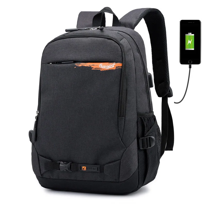

15.6 Inch Laptop Backpacks Men Business Casual USB Charging Backpack Anti Theft Travel Backpack Male School Bag for Teenager Boy