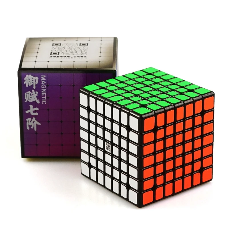 Yj Yufu V2M куб кубик рубика 7x7x7 рубик магнитная головоломка магический