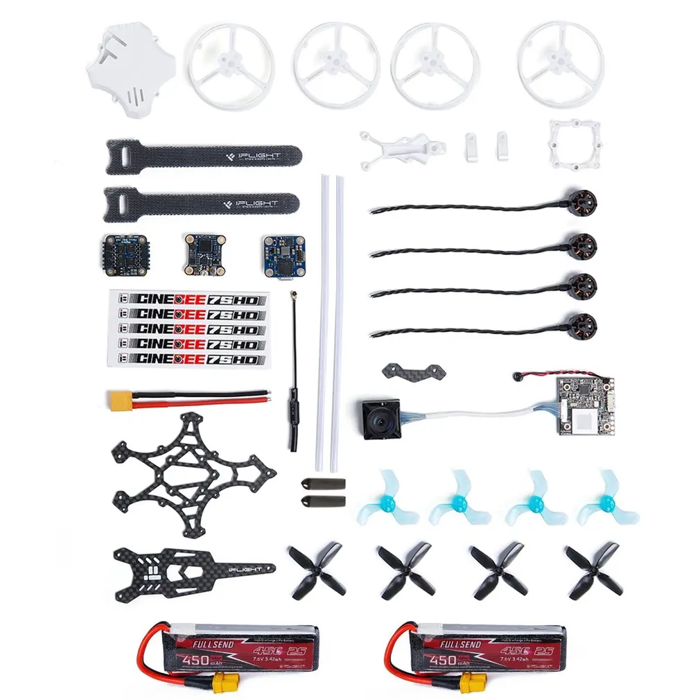 with FS-A8S 2B 75HD 2-3S 1103 кв двигатель обычный Дрон комплект bwoop FPV Дрон sucex F4 летная башня HD Дрон - Цвет: with FS-A8S 2B