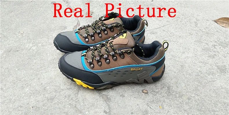 FTROCHB High Quality Unisex Hiking Shoes Brand Breathable Outdoor Men Sneakers Comfortable Non-slip Hot Sale Adult Sports Shoes