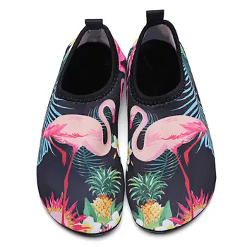

Beach Shoes Women Summer Yoga Sneakers Outdoor Wading Shoes Swimming Slipper On Surf Aqua Shoes Skin Socks Print Sea Water Shoes