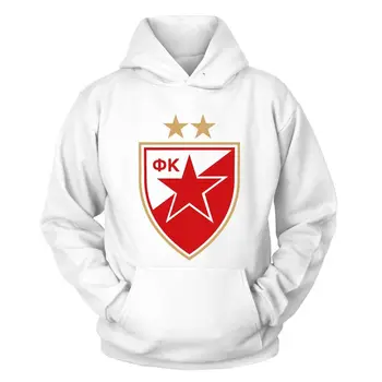 

FK Roter Stern Belgrad KapuzenpulloverTop Quality Cotton Casual Men T Shirts Men Free Shipping