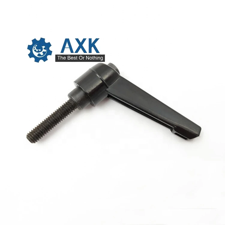 2pcs or 5pcs M5 M6 M8 M10 M12 M16 Clamping Lever Machinery Adjustable Handle Locking External Male Thread Knob Hex nut