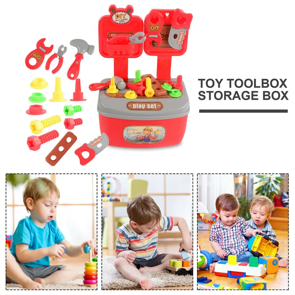Children'S Toolbox Play House Toy 22 Sets Of Portable Repair Kit Toy Set Kindergarten Children'S Toys