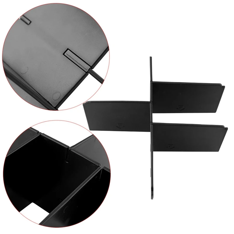 New Black Center Console Organizer Fit For Jeep Wrangler Jl And Jlu(-19