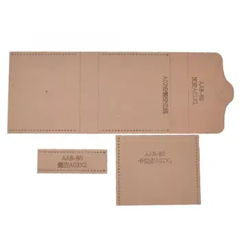 

Acrylic Coin Purse Wallet Template Stencil DIY Handmade Leather Mould Wallet Stencil