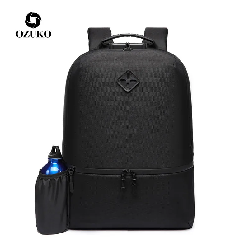 

OZUKO Men's Backpack Outdoor Luggage Bag Waterproof Anti Theft Man Backpacks Male School Travel Bags Casual Bagpack for Men 2019