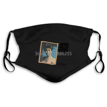 

TWIN PEAKS Who Killed Laura Palmer 1990 David Lynch Tv Show Vtg 90s Printing Men'S Men's Women's Mouth Mask Filter
