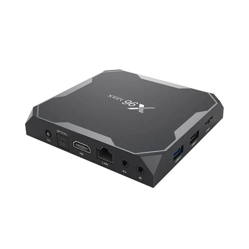  QHDTV Arabic IPTV French X96 Max Android 8.1 Set top box qhdtv 1 Year Code 4G 64G Live IPTV Belgium