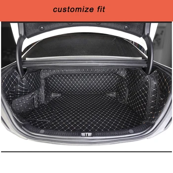 

High qualty Leather Car Trunk Mat Cargo Liner for Mercedes Benz E200 E300 E320 E400 2009-2019 2018 2016 W212 W213 Accessories