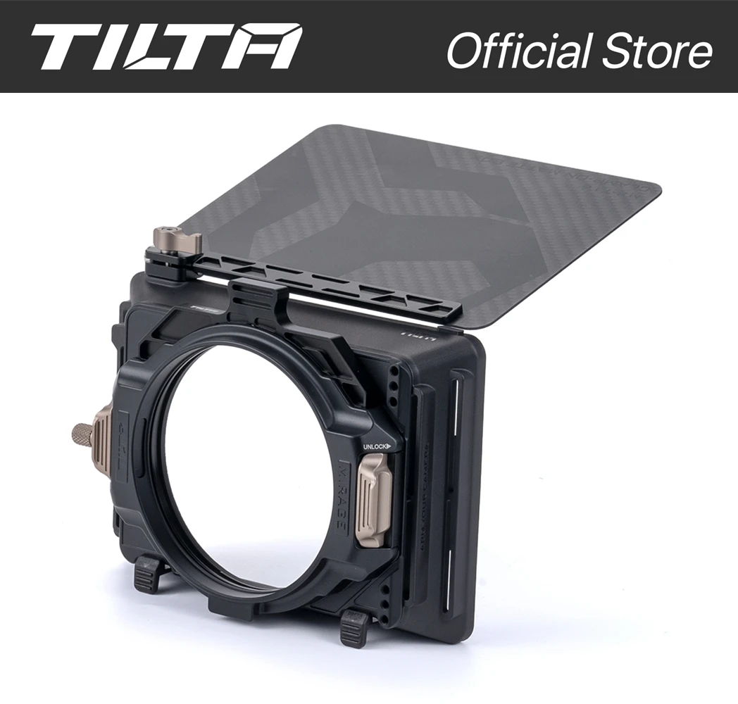 TILTA MB-T16-A 4x5.65" Mirage Matte Box Mirage Motorized VND Kit A Filter Frame Mirage Matte Box for DSLR/Mirrorless Camera 