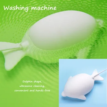

Mini Portable Laundry Washing Machine Plastic Ultrasonic Washer Cleaner Multi-Functional Cleanser For Clothes
