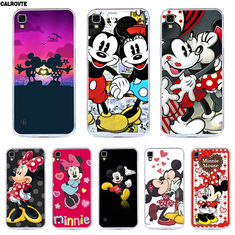 

CALROVTE Case For LG X Style Silicon Minne Mickey Phone Cover For LG Xstyle/X1/X-SKIN/K200/LS676/K200DS Marble Soft TPU