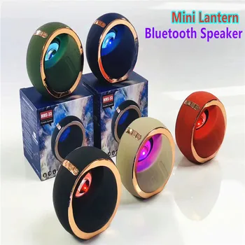 

Portable Fashion Lantern Wireless Bluetooth Speaker Subwoofer Colorful Light Audio Mini Smart Powerful Bluetooth Music Speakers