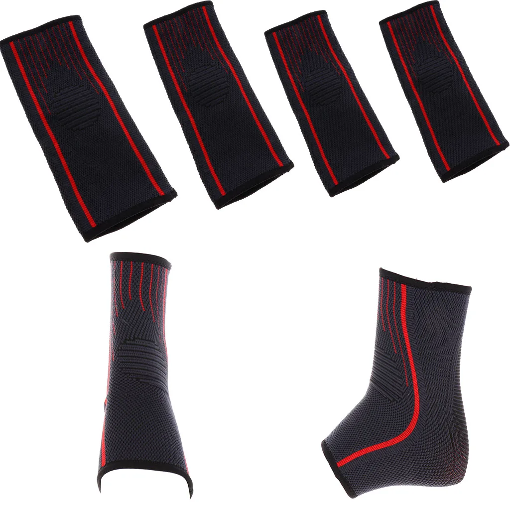 Ankle Support Brace Compression Sleeves with Moisture Wicking and Breathable