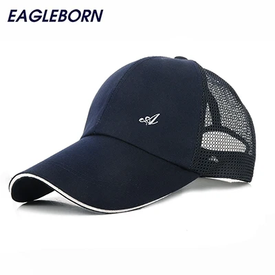 dark blue Mesh Бейсболка с вышитыми буквами для России, Мужская кепка для отдыха, Мужская бейсболка с сеткой, головные уборы для мужчин и женщин - Цвет: dark blue Mesh