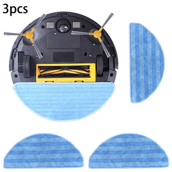 

3 PCS Mop Cloths Cleaning Cloth For LIECTROUX E30 Vacuum Cleaner For Footprints, Juice Residues, And Oil Stains On The Floor