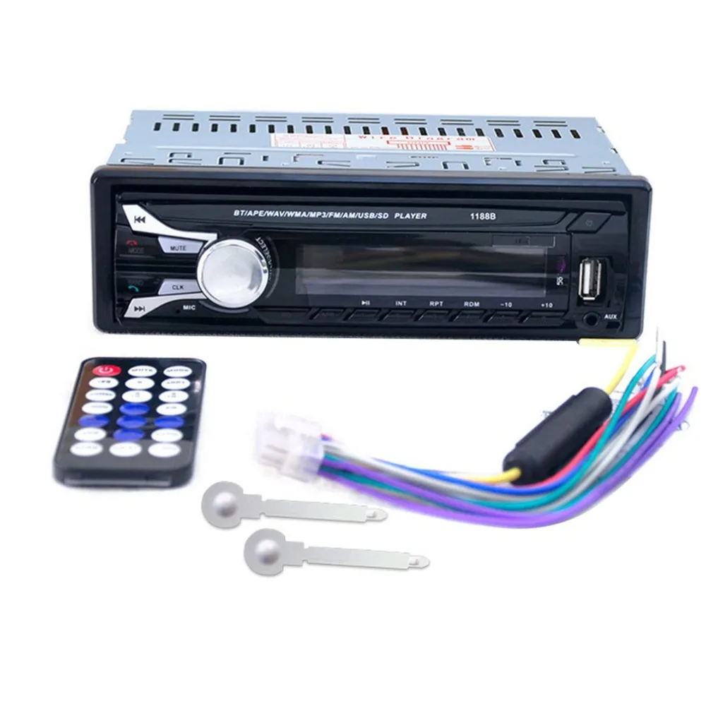 Автомобильный беспроводной Mp3 Автомобильный Mp3 плеер карта машина Usb флеш-накопитель беспроводной автомобильный аудио 1188B Fm радио карта Машина
