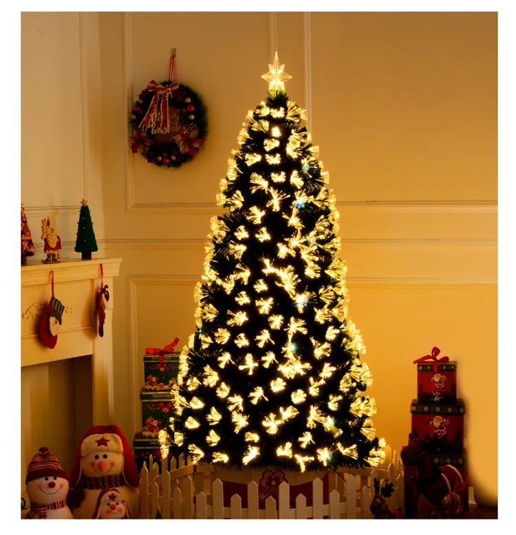 Новинка,, высококачественные рождественские светодиодные гирлянды на деревья, роскошные украшения для рождественской елки, украшения для дома