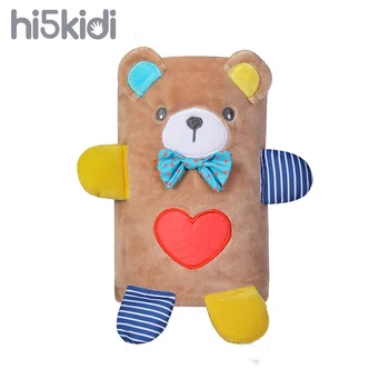 

HI5KIDI Plush Blanket Newborn Doll Children Pure Cotton Cartoon Cute Children Animal Blanket Bear Blanket