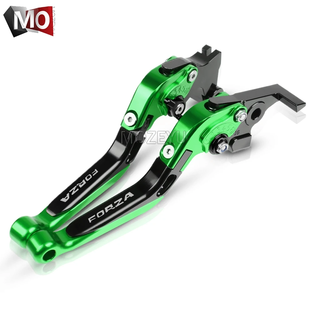 Для Honda FORZA 300 125 250 Forza300 Forza250 Forza125 2010- Аксессуары для мотоциклов ЧПУ сцепные рычаги - Цвет: Green