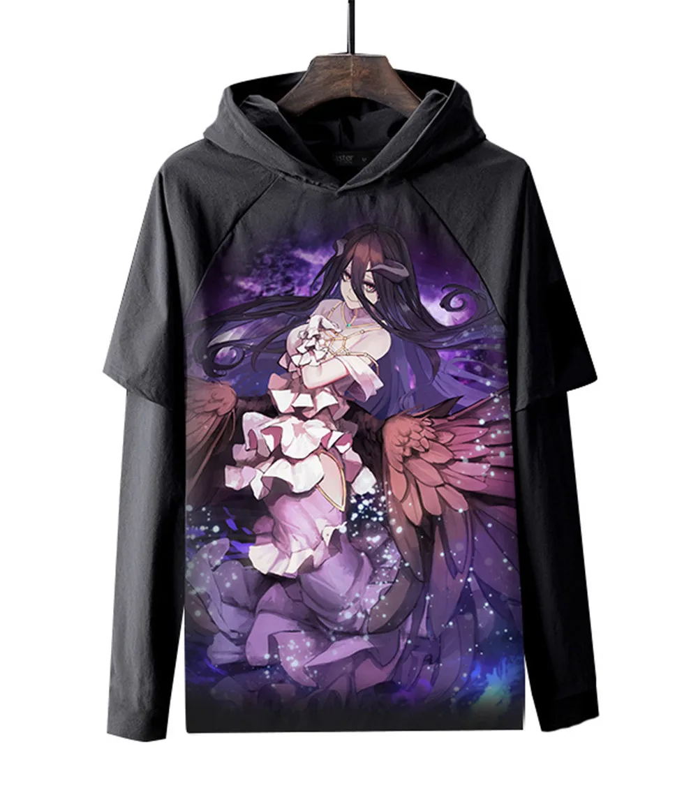 Nuevo Sudadera Con Capucha Аниме игра OverLord 3D Sudadera Con Capucha унисекс Sudadera Con Estampado Ropa