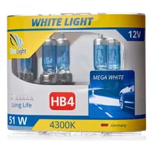 Лампа галогенная HB4 White Light, 2 шт